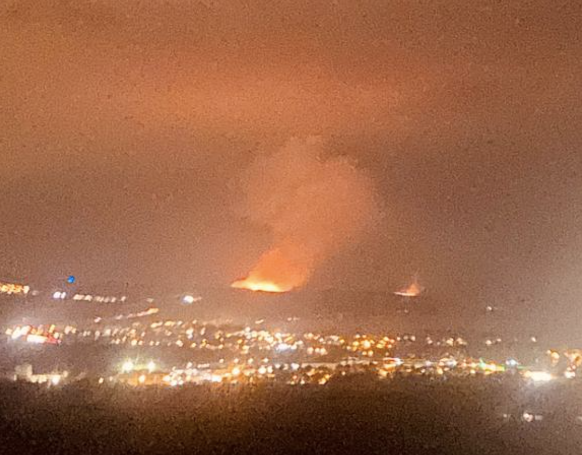 La savane du Cap La Houssaye une nouvelle fois en feu