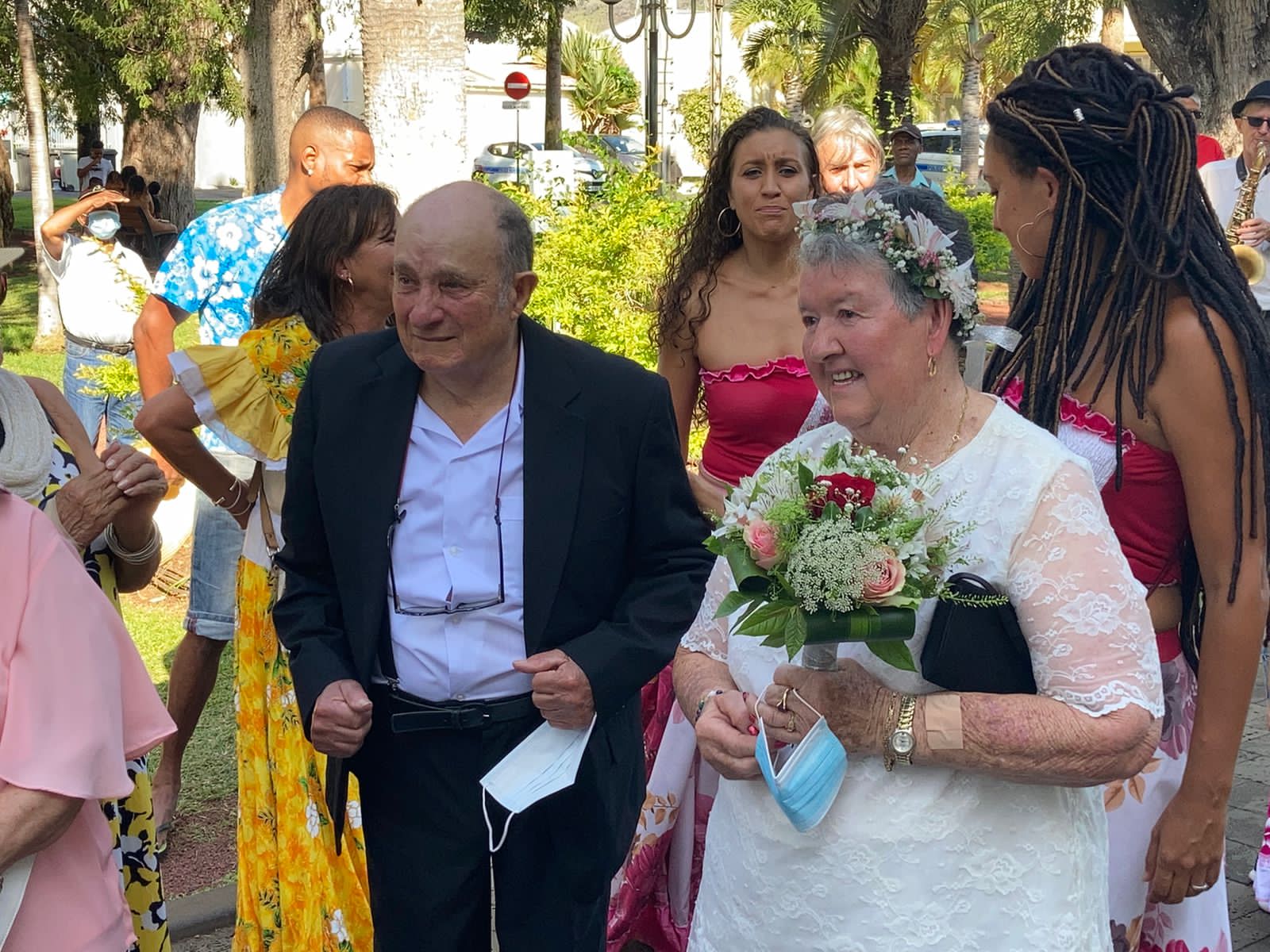 ​Saint-Paul : Un mariage lontan pour les noces de diamant des époux Hoareau