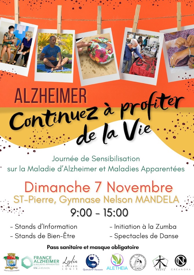 France Alzheimer Réunion : Journée de sensibilisation pour mieux lutter contre la maladie