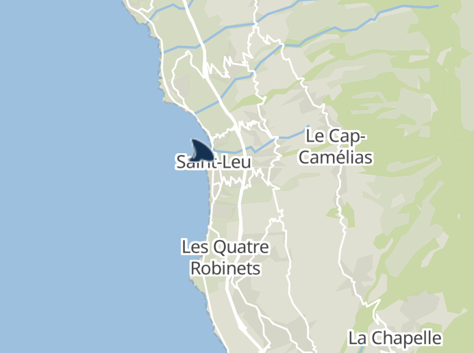Les surfeurs évacués après une observation de requin à Saint-Leu