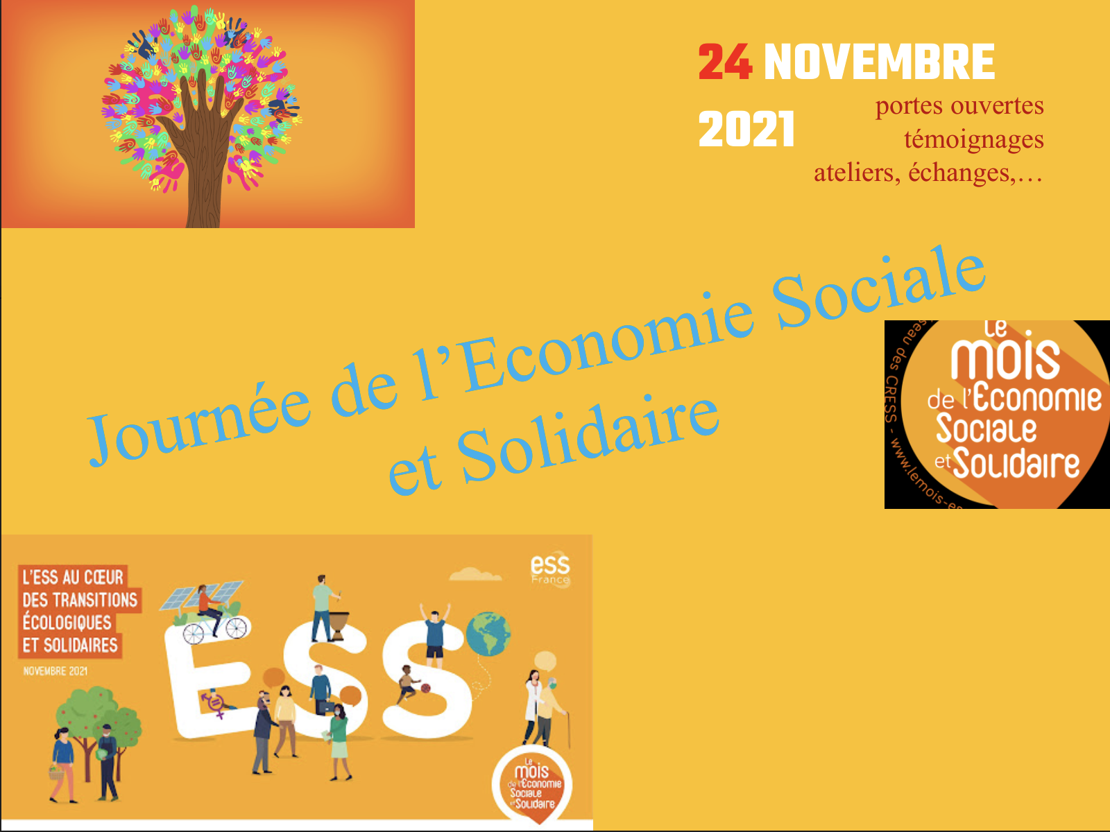 Journée de l'Economie Sociale et Solidaire : St-Paul innove avec un village de l'ESS sur la place du marché forain