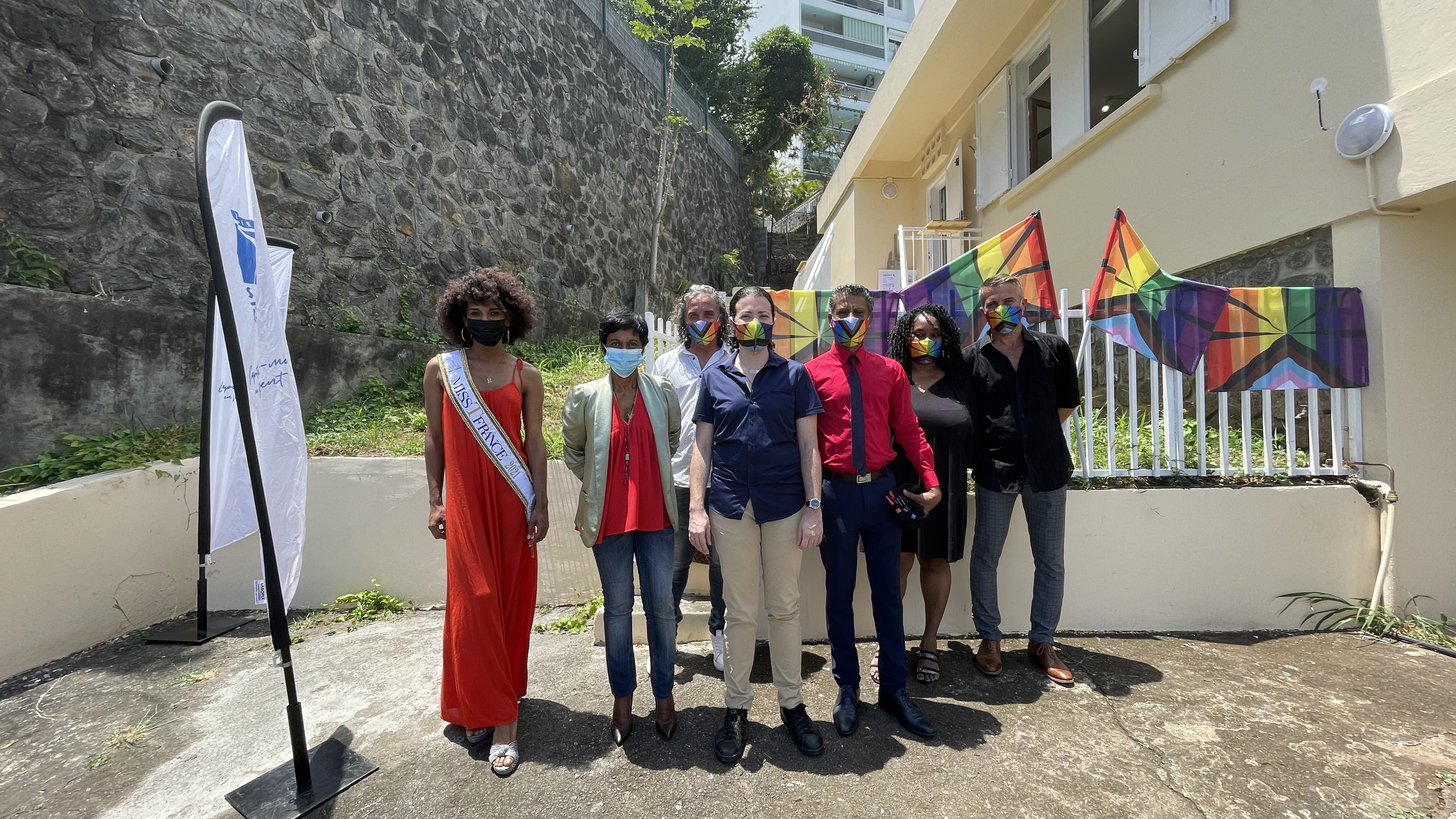 Vidéos - Ouverture du premier centre LGBTQIA+ de l'île à St-Denis