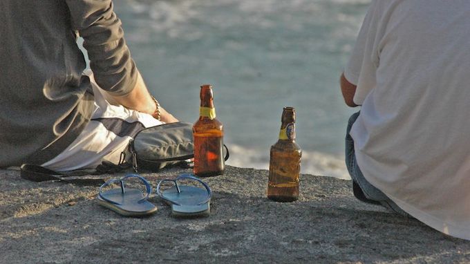Alcool interdit sur les plages