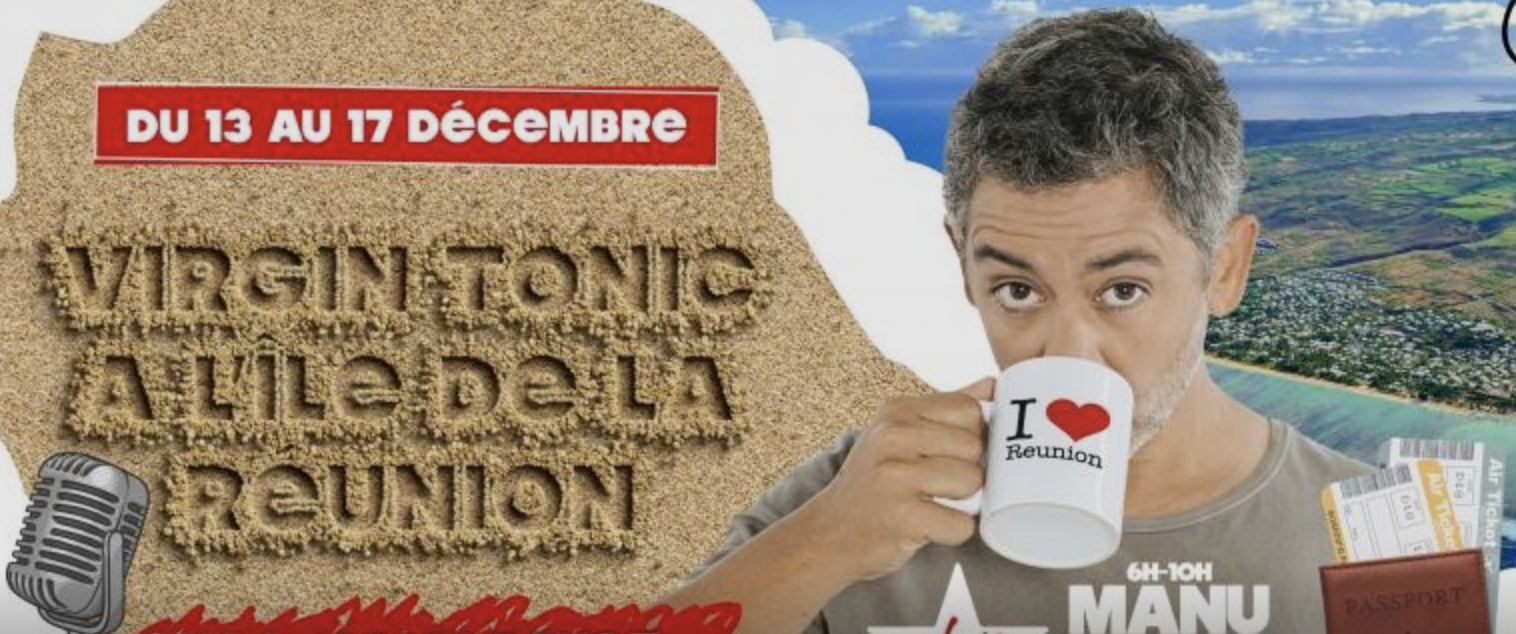 Virgin Radio vient prendre le soleil de La Réunion