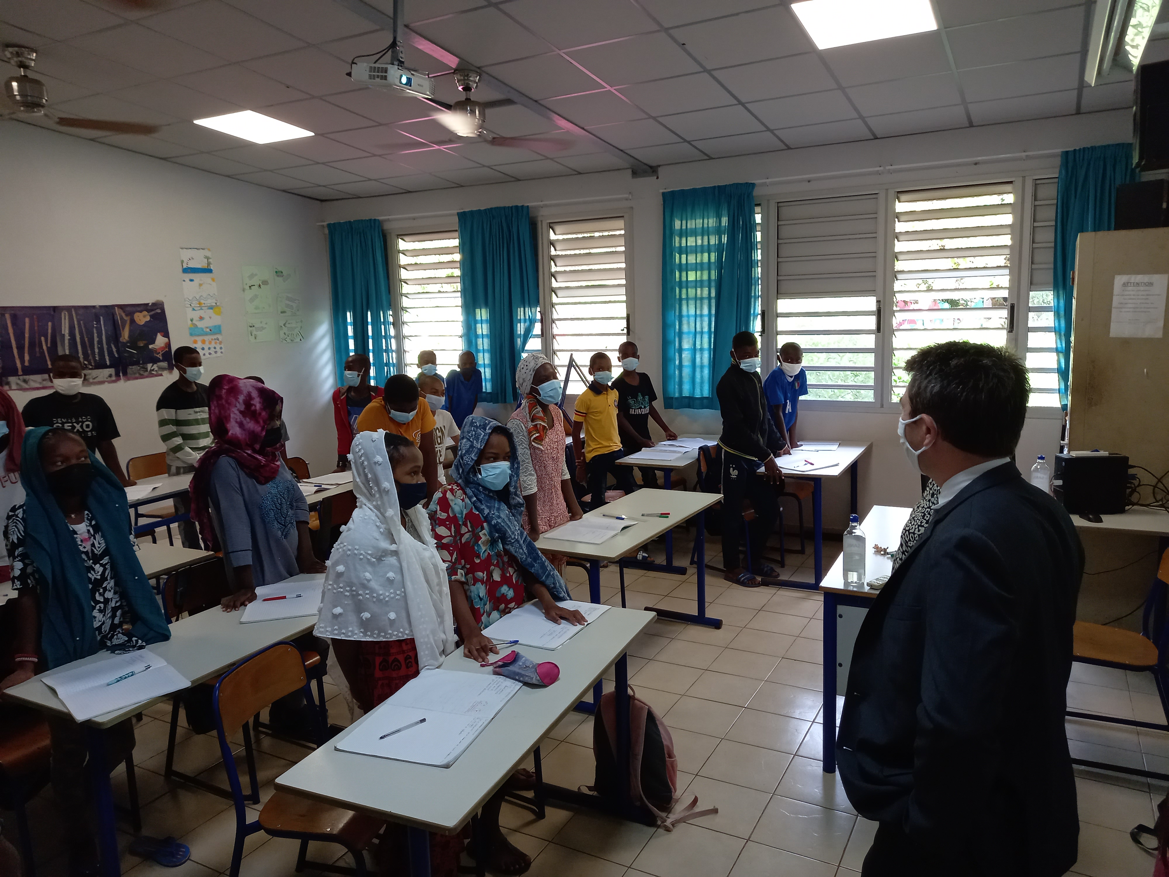 Rentrée à haut risque dans les collèges géants de Mayotte