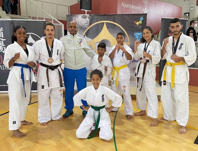 Karaté Kyokushinkaï : Six médailles pour les Réunionnais à l'Open WKB d'Espagne