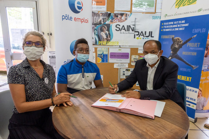 Saint-Paul signe une convention de partenariat avec Pôle Emploi