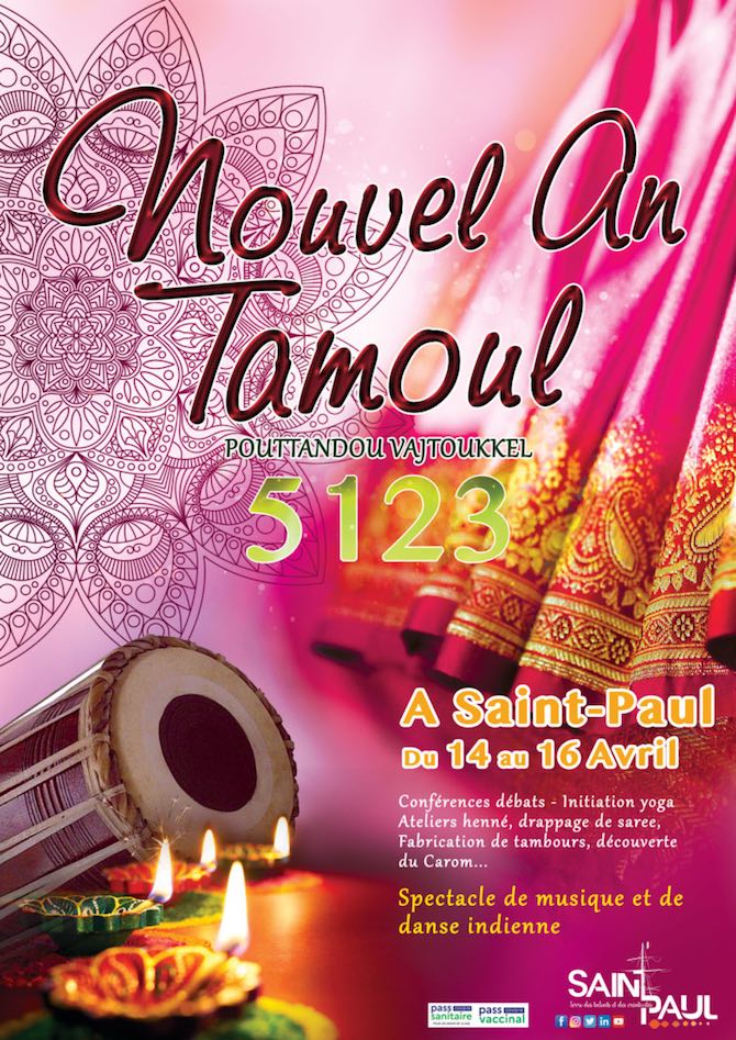 Des festivités du 14 avril au 16 avril 2022 pour le Nouvel an Tamoul