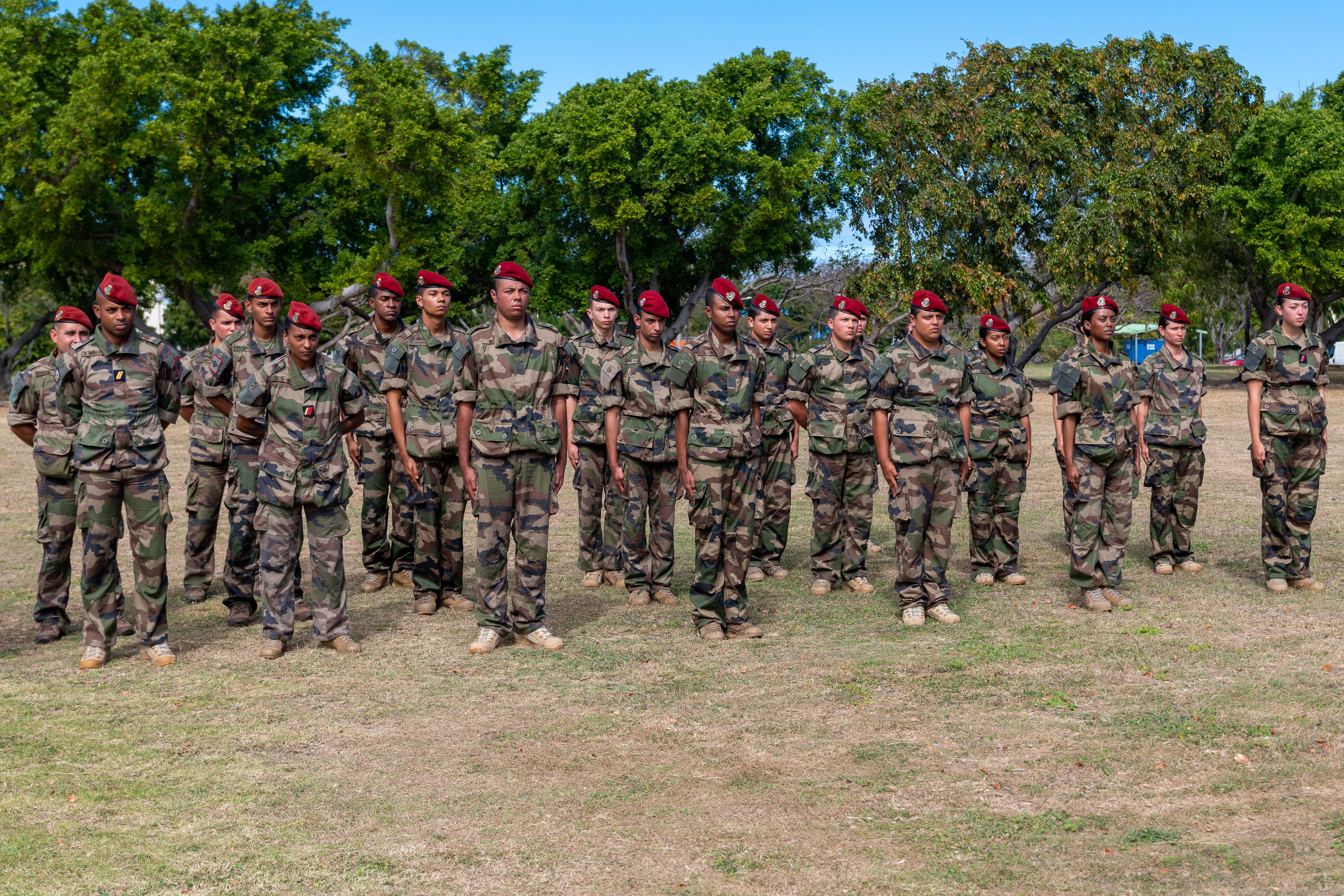 6 filles et 10 garçons intègrent la réserve opérationnelle du 2e RPIMa
