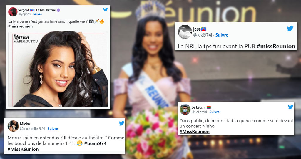Miss Réunion 2022 : Le Top des tweets de la #Team974