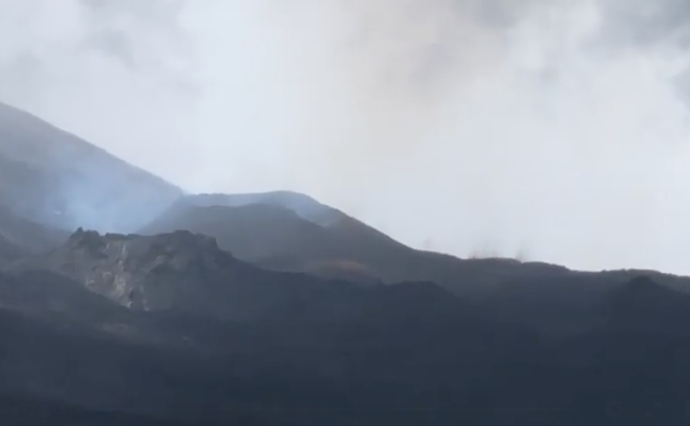 Vidéo - Les premières images de l'éruption au Piton de la Fournaise