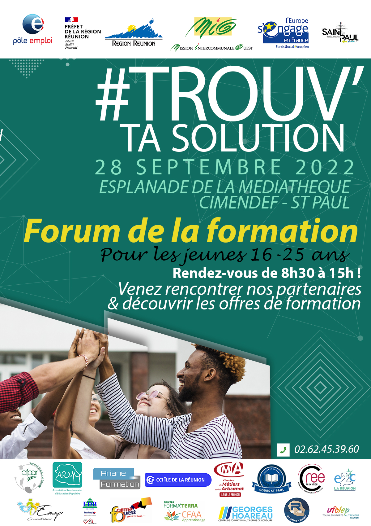 #TrouvtaSolution, participez au 1er Forum de la Formation organisé par la MIO