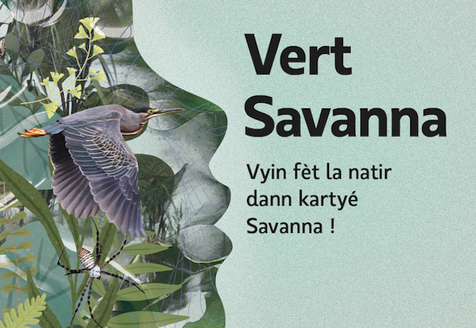 Vert Savanna “Vyin fèt la natir dann kartyé Savanna” !