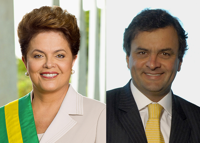 Brésil : Le second tour de la présidentielle opposera Dilma Roussef à Aecio Neves