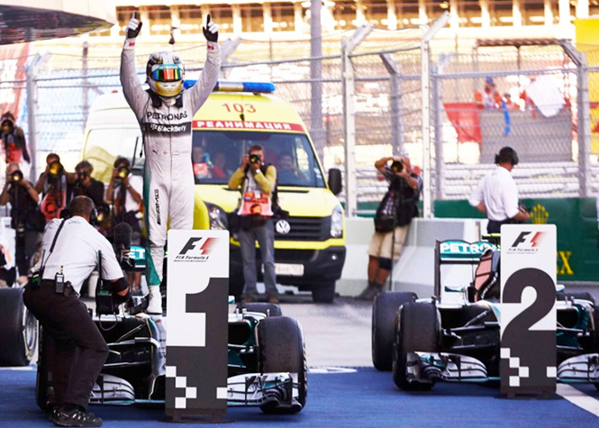 Grand Prix de Russie : Victoire d'Hamilton, le titre constructeur pour Mercedes