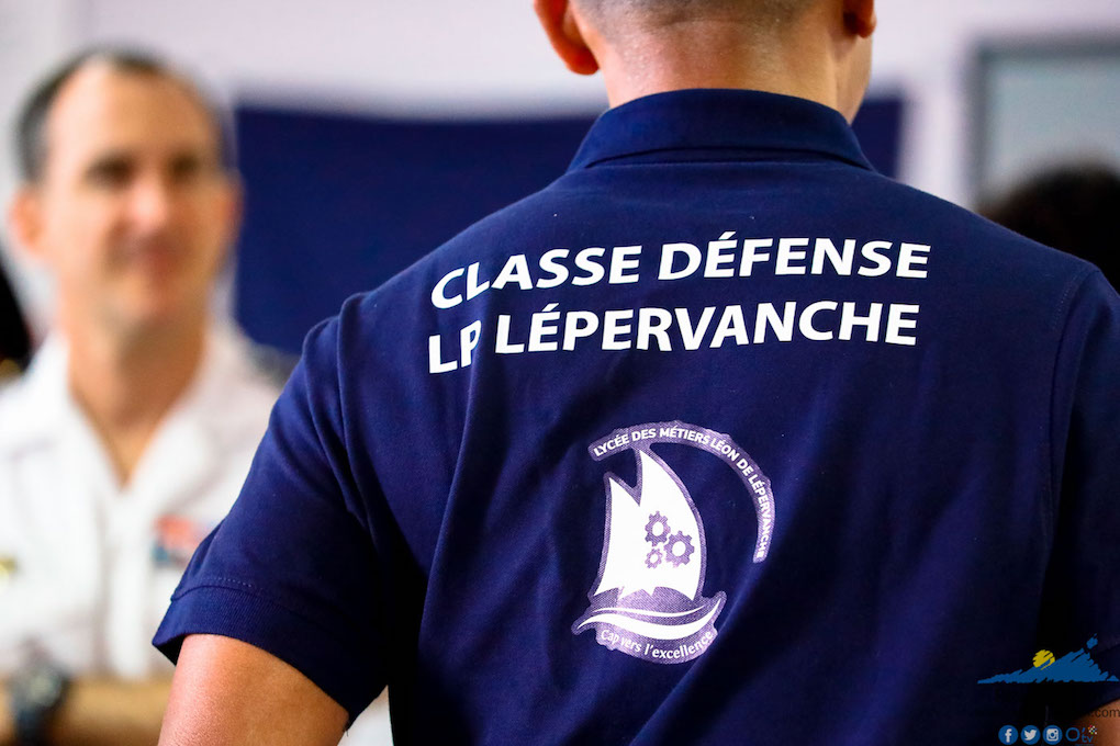 Signature de convention - Classe de défense - Lycée Lepervanche - Astrolabe