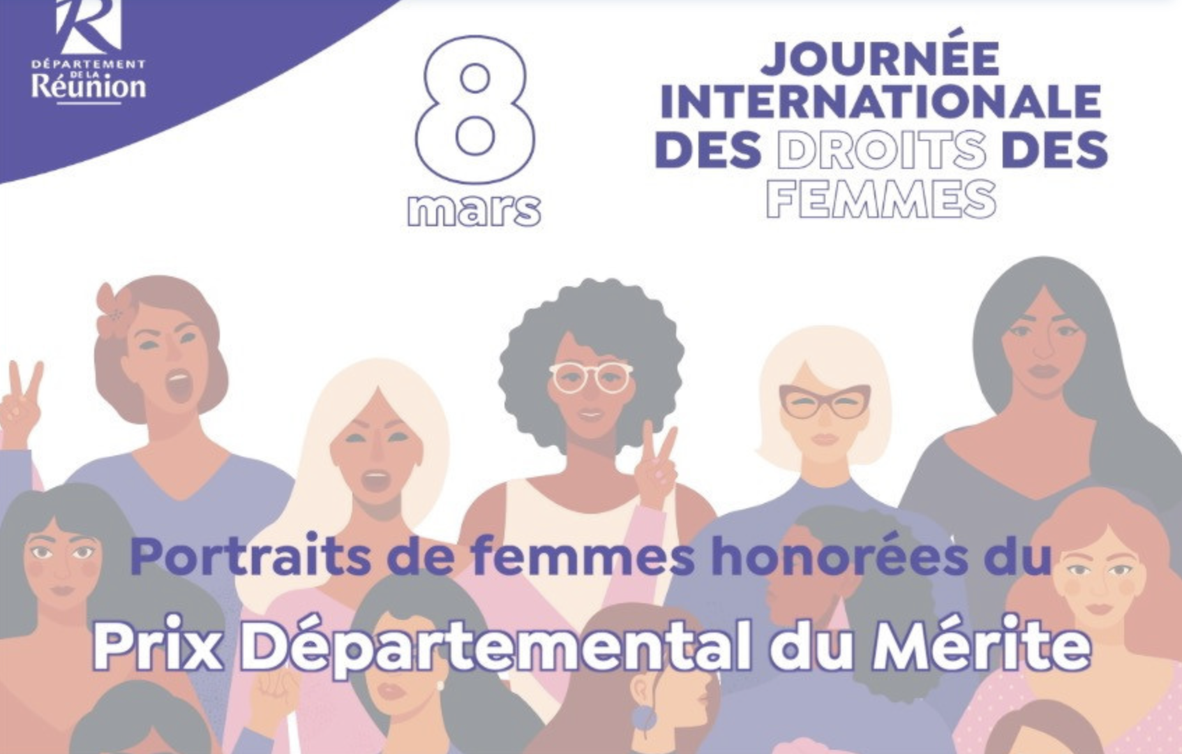 Journée internationale des droits des femmes 2023 : autres portraits de femmes récompensées du Prix Départemental du Mérite