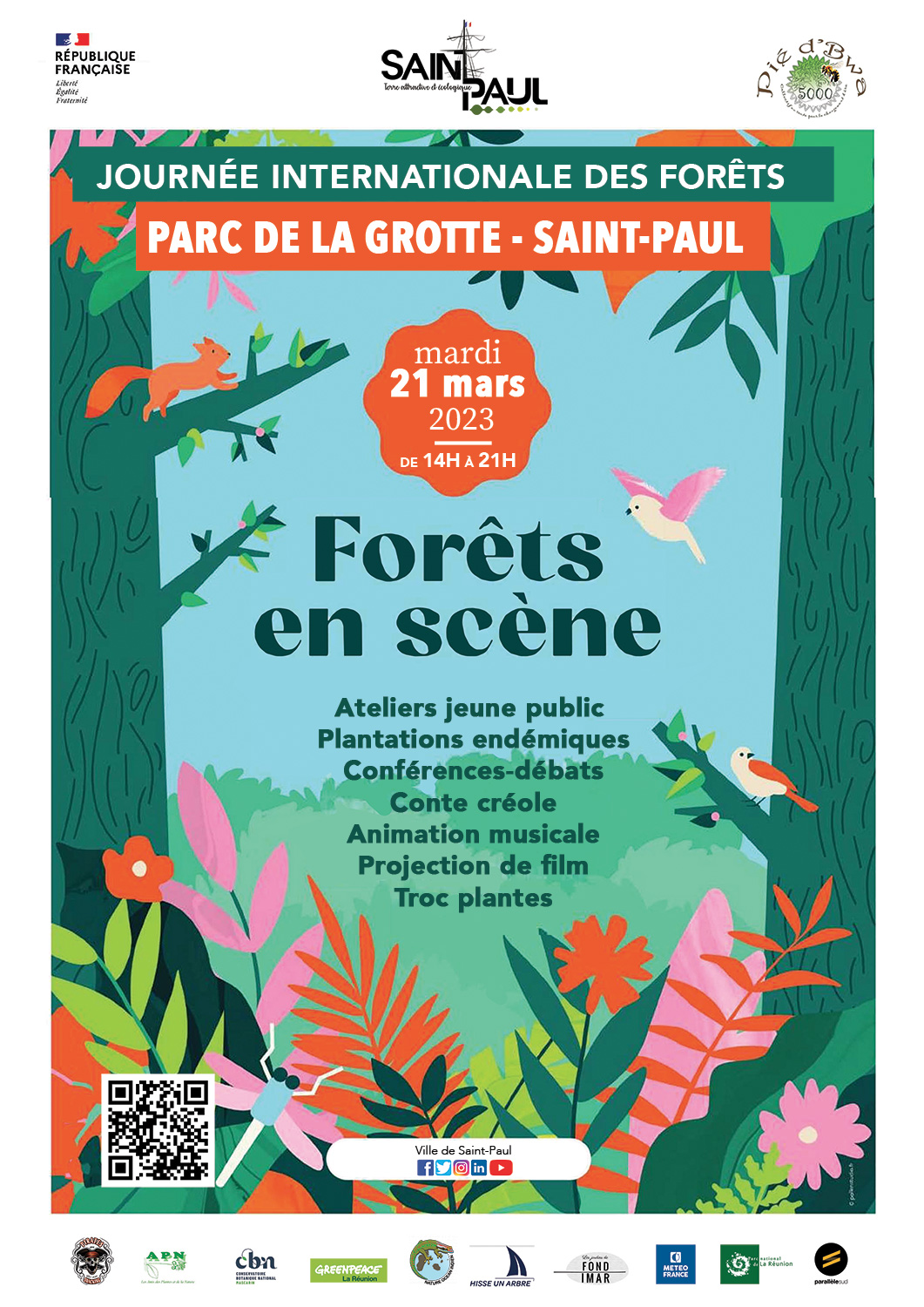 Saint-Paul célèbre les Forêts !
