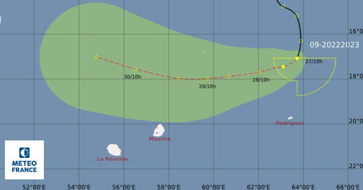 Dépression tropicale : Dégradation de la météo à La Réunion dans les prochains jours
