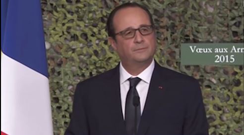 F. Hollande annonce une remise en cause de la réduction des effectifs de l'armée
