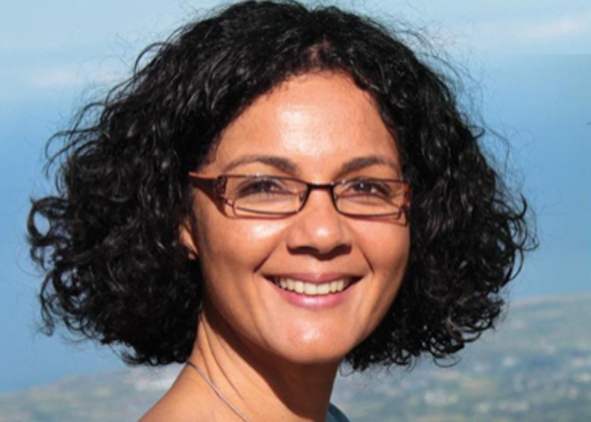 Nathalie Bassire, candidate sur le canton 1 du Tampon