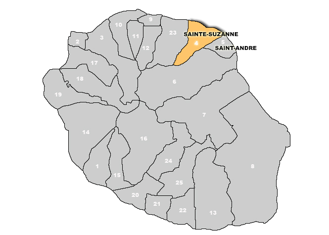 Canton 4 (St-André 1): Gironcel/Caniguy affronteront Alamélou/Tipaka
