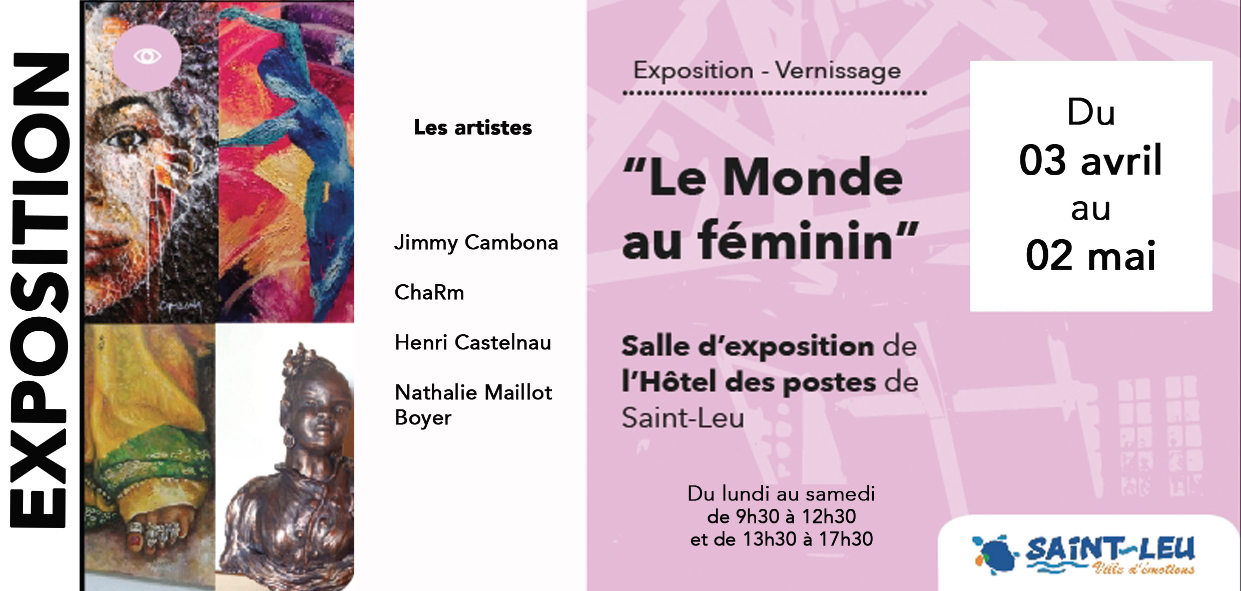 "Le monde au féminin" en expo à St-Leu