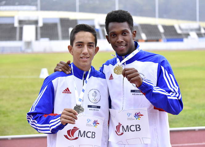 JIOI : Quatre nouvelles médailles d'or pour les athlètes réunionnais
