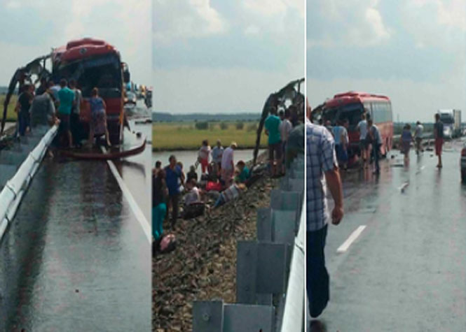 Russie : Au moins 16 morts dans une collision frontale entre deux autobus