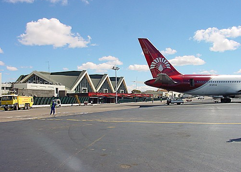 L'aéroport d'Ivato à Antananarivo