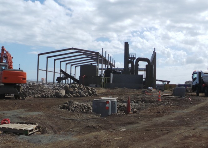 Saint-Paul: Un complexe de recyclage des déchets métalliques en construction
