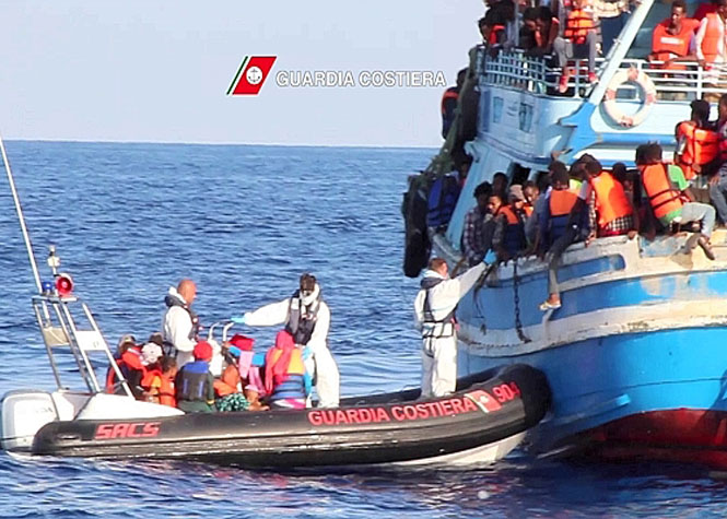 Plus de 1.100 migrants secourus au large des côtes libyennes