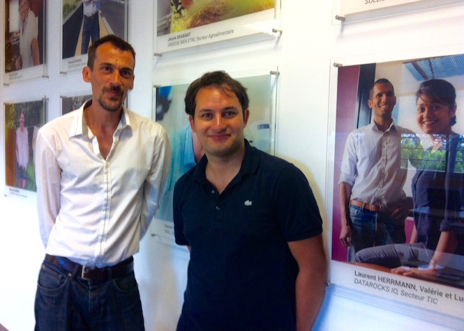 Johan Présent et Michel Thiers sont tous les deux porteurs de projets innovants