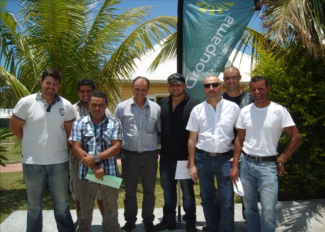 Signature de la charte Jeunes Agriculteurs Groupama