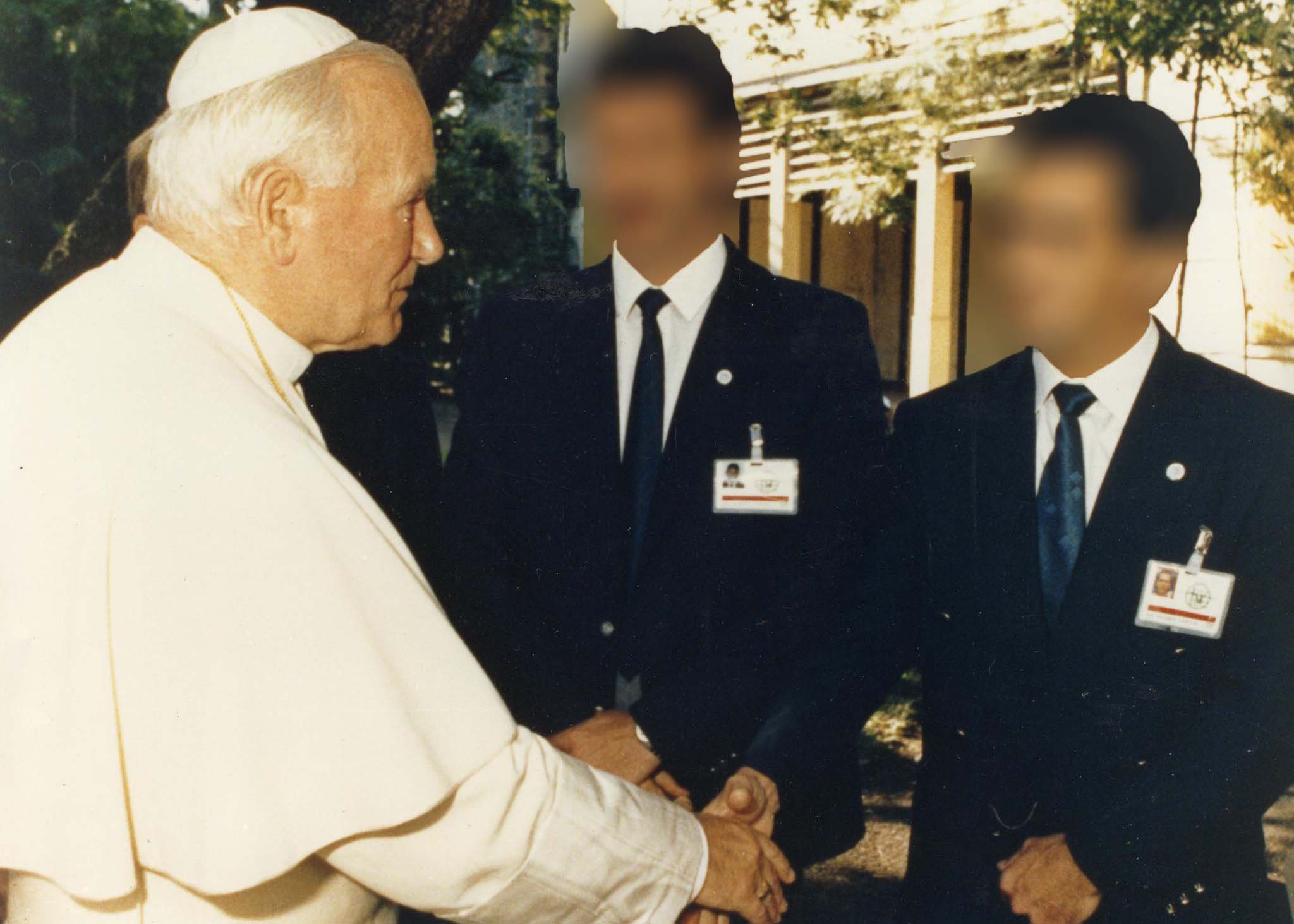 Et avec le Pape Jean Paul 2