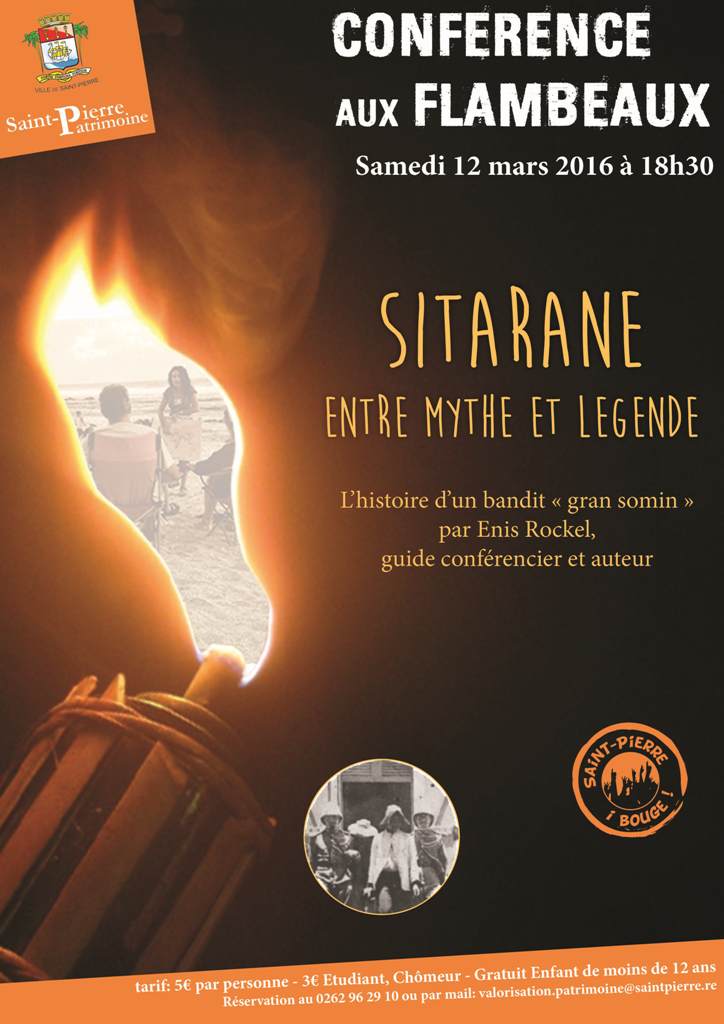 Conférence aux Flambeaux le Samedi 12 mars :« Sitarane, entre Mythe et Légende »