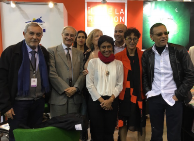 Salon du livre: Le stand de la Réunion remarqué par le public parisien