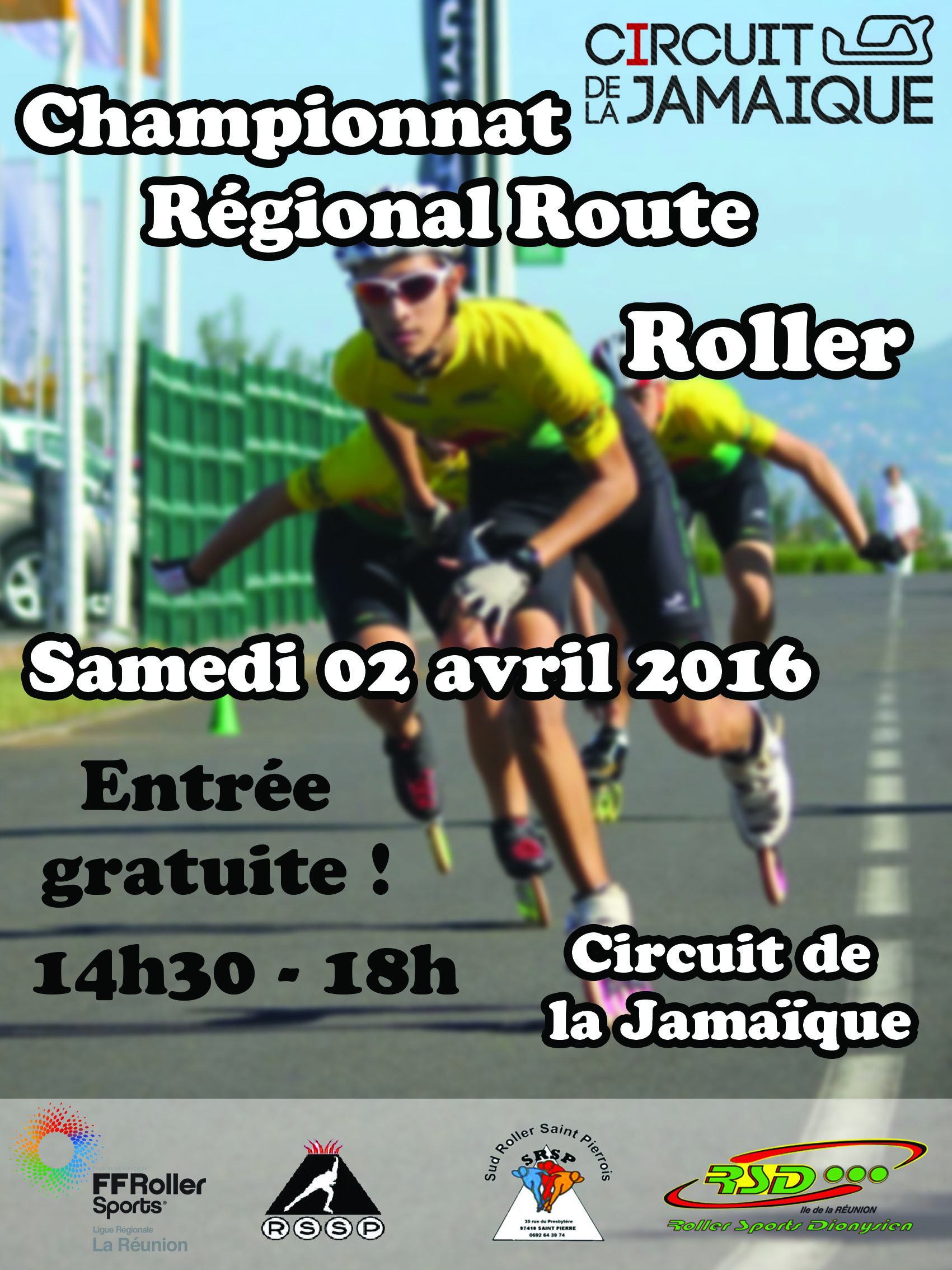 Championnat Régional Route Roller ce samedi