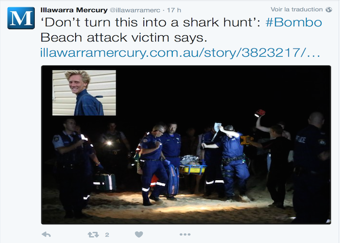 Australie: Un surfeur professionnel attaqué par un requin