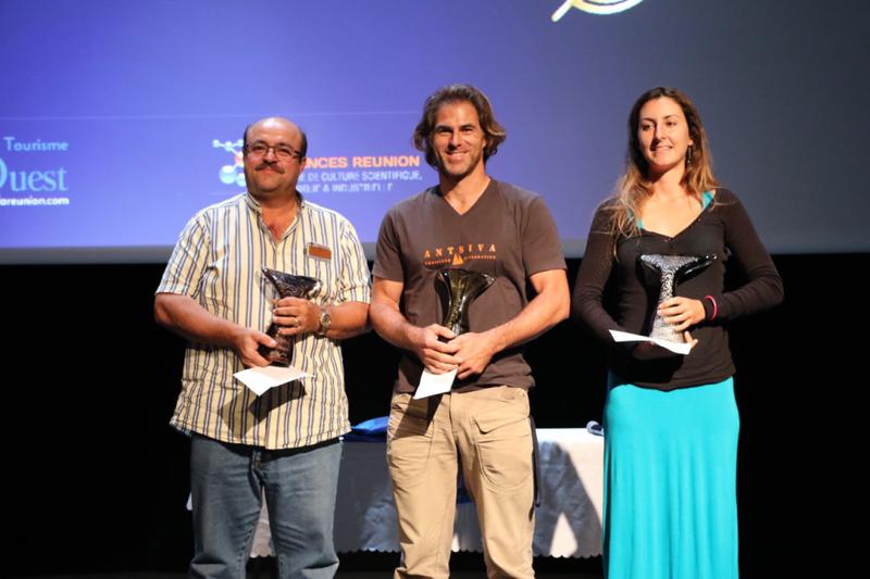Les trois lauréats du concours Film.