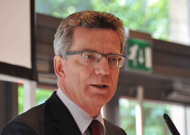 Le ministre allemand de l'Intérieur, Thomas de Maizière