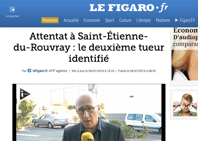 Anonymat des terroristes: Le Figaro est contre