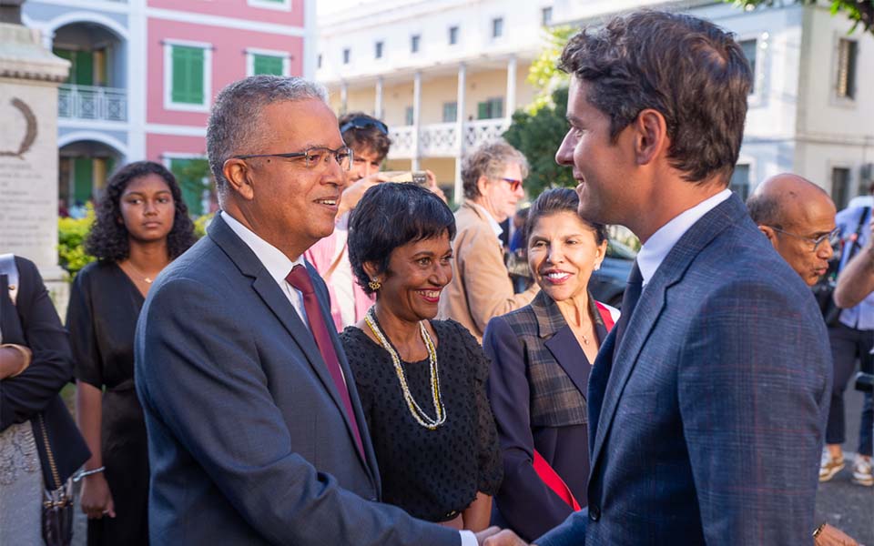 gabriel attal cyrille melchior visite ministérielle