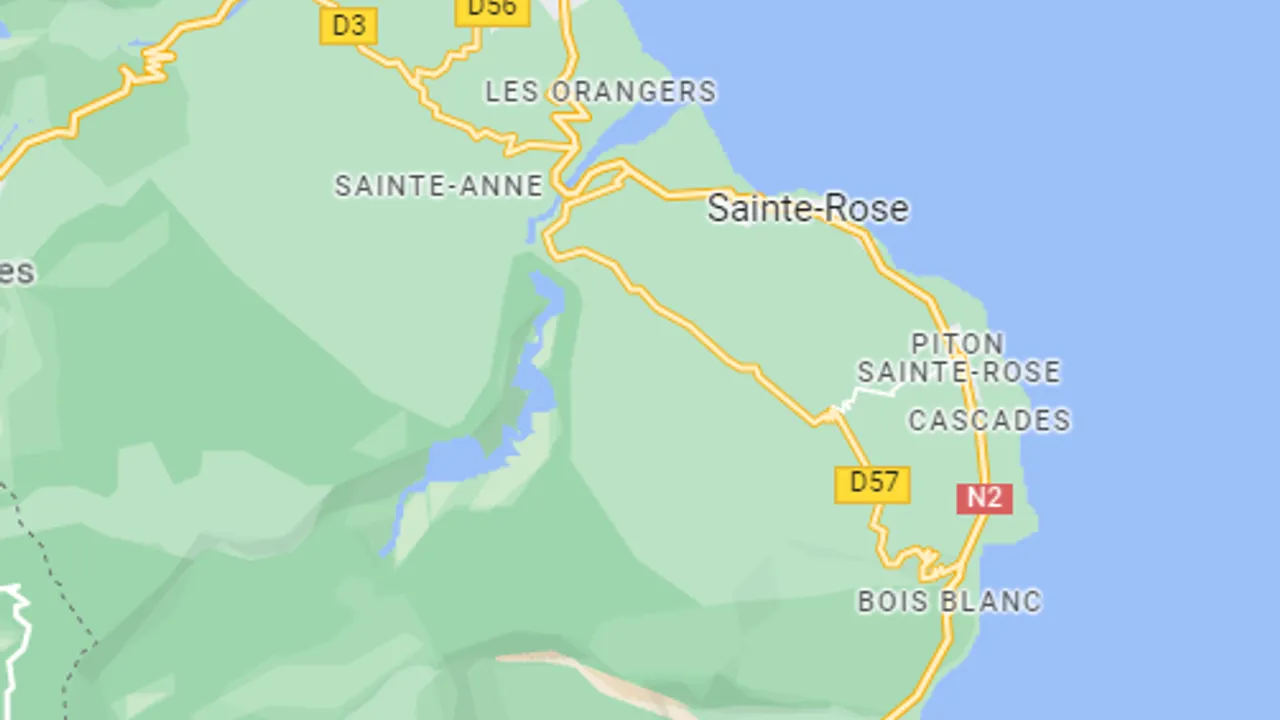 Google Maps Sainte-Rose