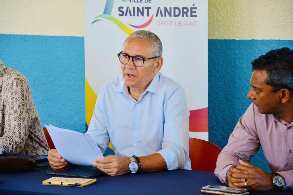 Joé Bédier : "La Ville de Saint-André, rénove ses écoles