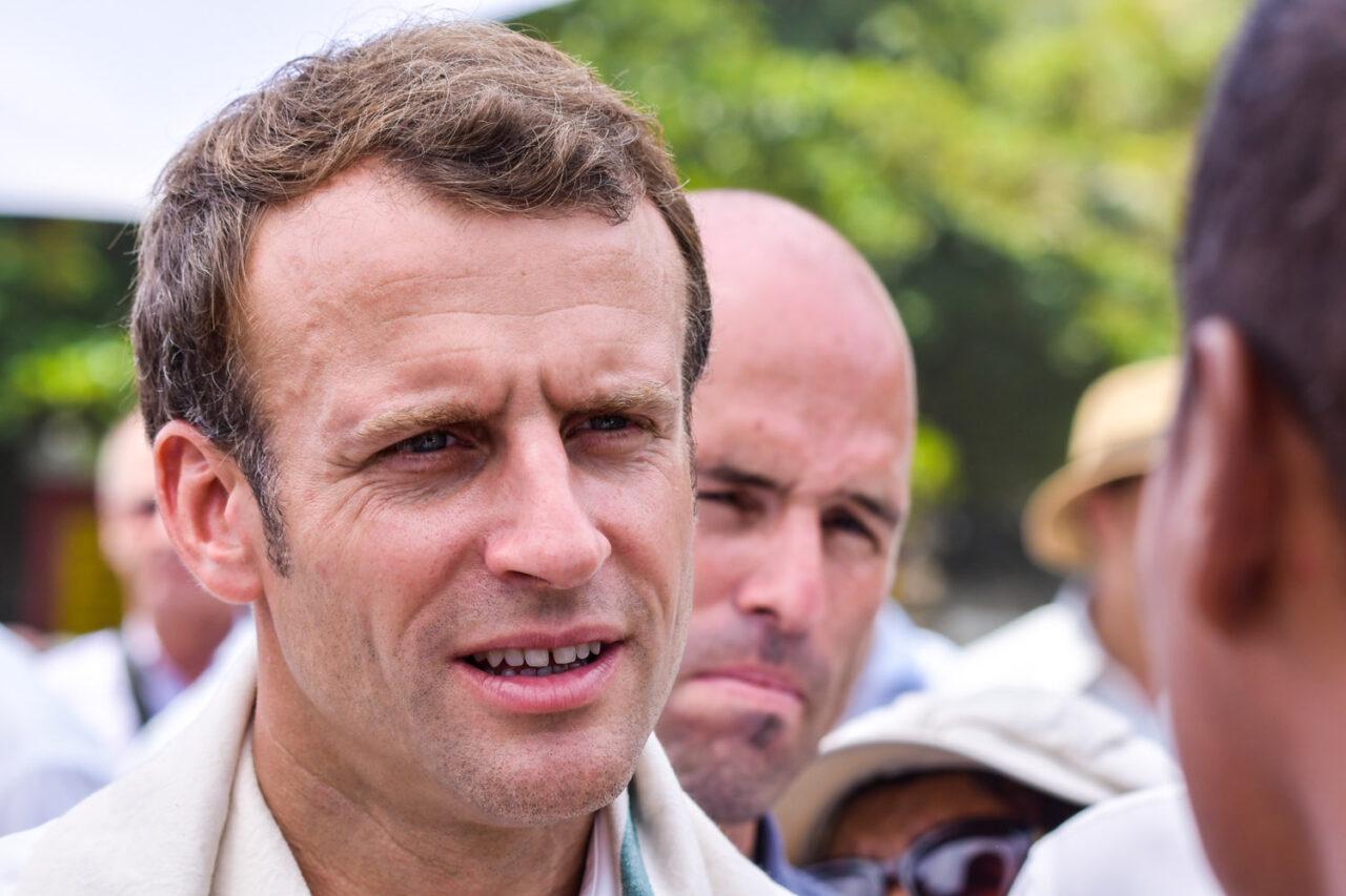 Emmanuel Macron à la Réunion