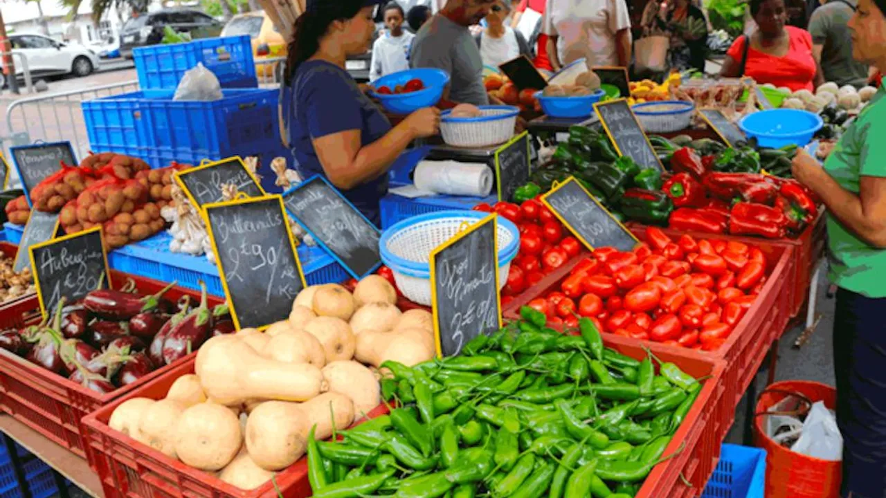 Marché forain de Saint-Pierre