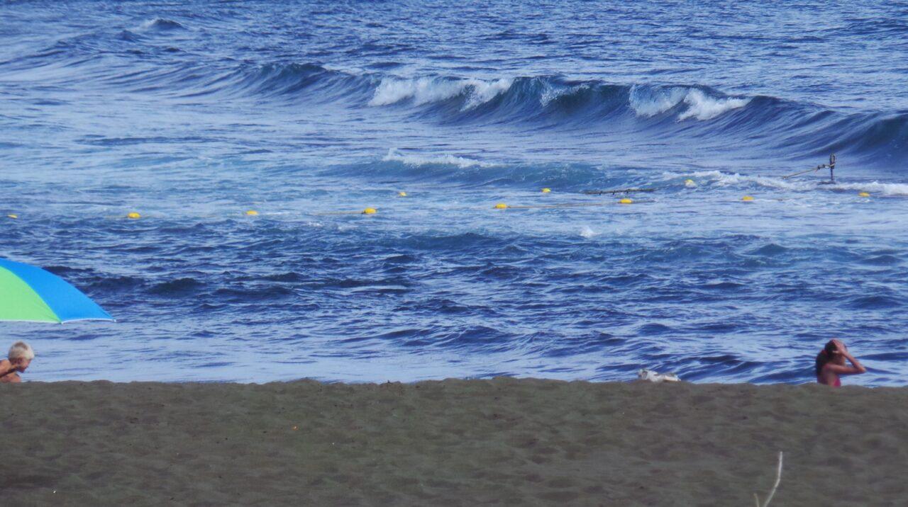 plage étang-salé baignade filet