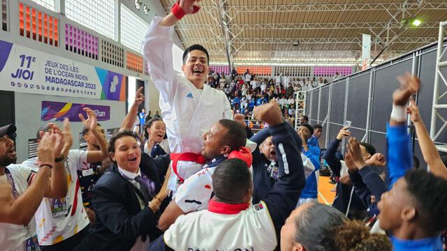 "Allez chinois, allez !" l'or pour Ludovic Vitry en karaté