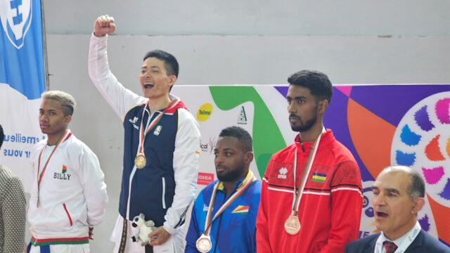 "Allez chinois, allez !" l'or pour Ludovic Vitry en karaté